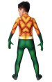 Aquaman Arthur Curry Printed Spandex Lycra Costume for Kid