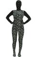Black and White Dots Thicken Velvet Zentia Suit 2