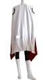 Black and White Dress and Cape Set Superhero Costume