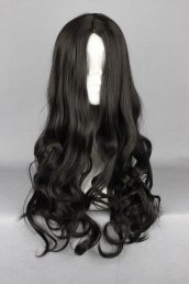 Black Long Lolita Cosplay Wig 2