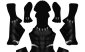 Black Panther 2018 Printed Spandex Lycra Costume