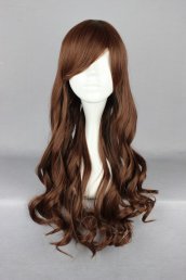Brown Long Lolita Cosplay Wig