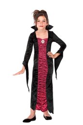 Burgundy Vampire Halloween Costume for Kid