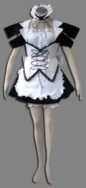 Classic Black And White Lolista Dress 13G