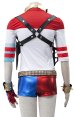 DC Suicide Squad Harley Quinn Cosplay 6-Pieces Costume with Jacket