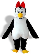 Female Penguin Mascot Costume