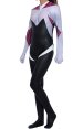 Gwen Stacey S-guy Printed Spandex Lycra and Leather Bodysuit with 3D Muscle Shadings