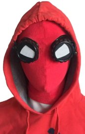 Homecoming S-guy Red Toweling Mask Glued with Goggles