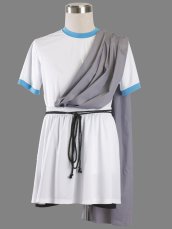 Inazuma Eleven-Blue,Grey And White Boy's Summer Soccer Uniform