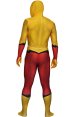 Kid Flash Printed Spandex Lycra Costume with 3D Muscle Shadings