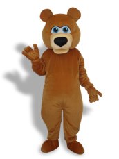 Male Bear Mascot Costume