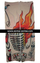 MIC on Fire Tattoo Sleeves