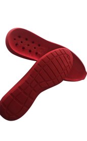 New Red Rubber Soles