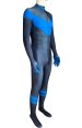 Nightwing Rebirth ver3 Printed Spandex Lycra Costume no Hood