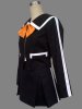 PERSONA-Black,White And Orange Female School Uniform