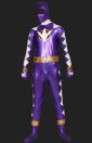 Power Rangers Dino Thunder | Purple and White Zentai Suits