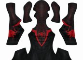 PS5 Insomniac Miles Morales S-guy Printed Spandex Lycra Costume