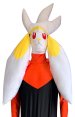 Red and White Spandex Lycra Cosplay Costume inspired by Raboot Pokemon