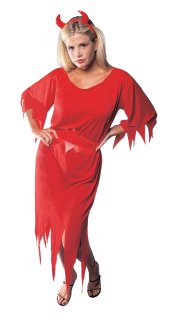 Red Devil Female Adult Halloween Costume