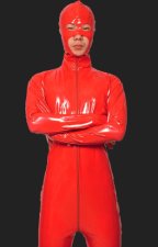 Red PVC Full Body Zentai Suits with Open Eyes,Nose and Mouth Red PVC Full Body Zentai Suits with Open Eyes,Nose and Mouth