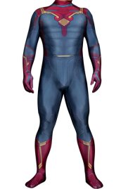 The Vision Costume | Printed Spandex Lycra Zentai Bodysuit