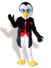 Tuxedo Penguin Mascot Costume