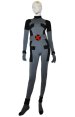 X-Force Deadpool Costume | Black and Dark Grey Spandex Lycra Zentai Suit