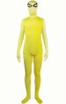 Yellow Gradient Spandex Lycra Zentai Suit with Spider Eyes