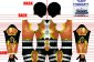 Agunimon Printed Spandex Lycra Costume Agunimon Printed Spandex Lycra Costume