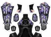 Alita Printed Spandex Lycra Costume
