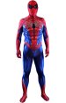ALL NEW SPIDER-MAN Dye-Sub Printed Spandex Lycra Costume