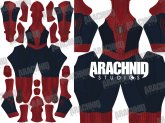 AMAZING SPIDER-MAN 2 NO SHADING Dye-Sub Spandex Lycra Costume AMAZING SPIDER-MAN 2 NO SHADING Dye-Sub Spandex Lycra Costume