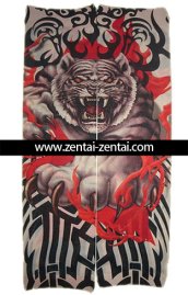 Angry Tiger Tattoo Sleeves