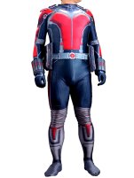 Antman Costume | Printed Spandex Lycra Zentai Suit with 3D Muscle Shading
