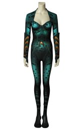 Aquaman Mera Printed Spandex Lycra Costume