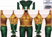 Aquaman Movie V1 Printed Spandex Lycra Costume