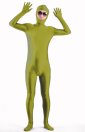 Army Green Open Face Zentai Suit Army Green Open Face Zentai Suit