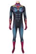 Avengers 3 Vison Printed Spandex Lycra Costume with Cape