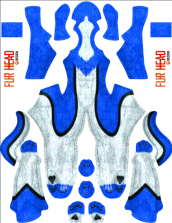 Avwuff Petsuit Printed Spandex Lycra Costume