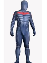 B-guy Red Hood Undersuit Costume | Printed Spandex Lycra with 3D Muscle Shading