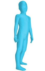 Baby Blue Kid Full Body Suits