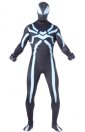 Big Time S-guy Light blue and Black Zentai Suit