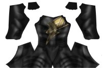 Black Adam Printed Spandex Lycra Costume