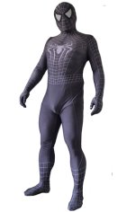Black and White Printed S-guy Zentai Suit with 3D Muscle Shading