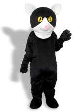 Black Cat Mascot Costume 2G