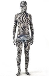 Black Flow Strips Full Body Suit
