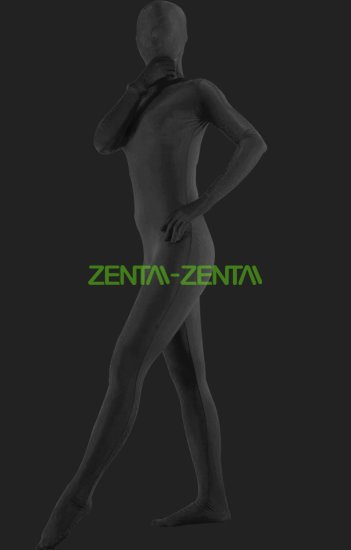 Black Zentai Suit | Full-body Spandex Lycra Unisex Suit