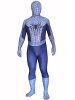 Blue and Light Blue Printed Spandex Lycra S-guy Zentai Costume with 3D Muscle Shades