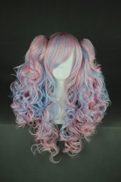 Blue And Pink Cosplay Wig 2G