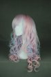 Blue And Pink Cosplay Wig